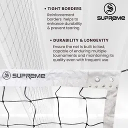 supreme Throwball Net Power Tournament/Match Quality. (Pack Of 1) Throwball Net image 3