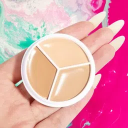 3-in-1 Full Cover Concealer Makeup Palette Cream c54 Concealer-image-49