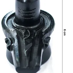Navyaksh Black Stone Shiv Ling Showpiece image 2