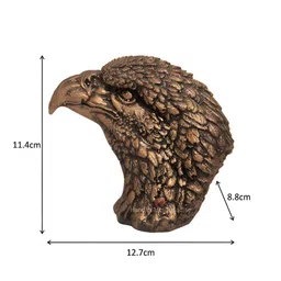 HANDICRAFTS PARADISE Brown Showpiece image 3