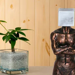 BECKON VENTURE Copper-Toned Tiny Figurine Showpiece image 4