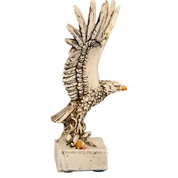 HANDICRAFTS PARADISE White Eagle Showpiece image 2