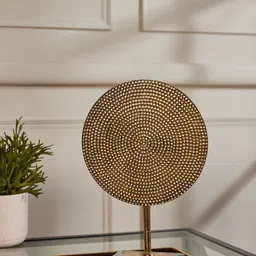 Pure Home and Living Gold-Toned Embossed Decorative Accent Showpiece-image-26