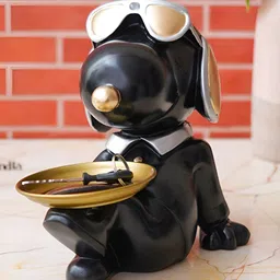 eCraftIndia Black Small Figurine Showpiece-image-62