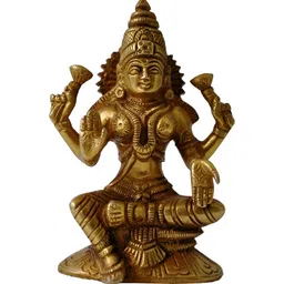 Aakrati Yellow Brass Religious Showpiece-image-39