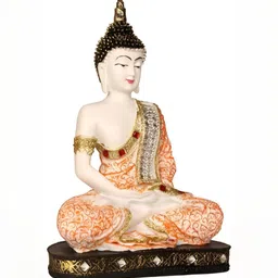 GW CREATIONS Peach Figurine Showpiece-picture-16