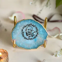 HOMEARTE Turquoise Blue Religious Idol Showpiece-image-27