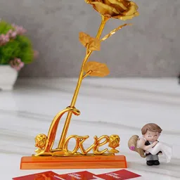 eCraftIndia Red & White 3 Pieces Valentine Gift Set-picture-26