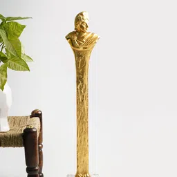 Folkstorys Gold-Toned French Woman Showpiece-picture-23