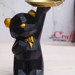 eCraftIndia Black Medium Figurine Showpiece-picture-42