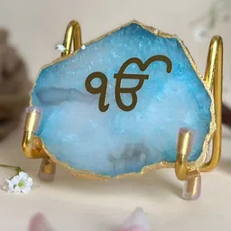 HOMEARTE Turquoise Blue Religious Idol Showpiece image 5