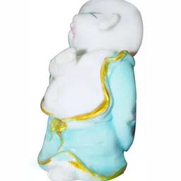 GW CREATIONS Silver-Toned Figurine Decorative Showpiece image 3