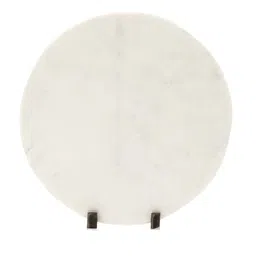 POSH-N-PLUSH White & Black Tree of life Marble Showpiece image 3