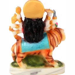 GW CREATIONS Red & Brown Figurine Decorative Showpiece image 4