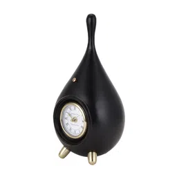 de maison decor Time Drop In Black Gold Clock image 4