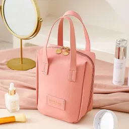 jmc Women Pink, Brown Cosmetic Bag-picture-20