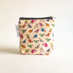 doodle monk Girls White Coin Purse image 5