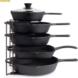 fangruik Utensil Kitchen Rack Pot Pan Organizer Rack For Smart Homes Iron-picture-15