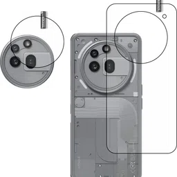 BOMGUARD Back Tempered Glass for Nothing Phone 3A Pro With Camera Lens Protector , Nothing phone 3a Pro 5G 00-image-9