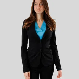 rocksy Women Solid Single Breasted Casual Blazer-picture-46