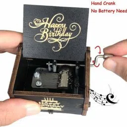 brotherz wooden music box happy birthday instrument image 2
