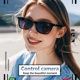 ULTRABYTES GS08 Smart Glasses Open Ear Music,Bluetooth-Audio Glasses for Men Women image 4