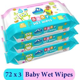 glider Baby Wipes | Soft & Gentle Cleansing Wipes | Aloe Vera & Vitamin E ( Pack of 3-picture-25