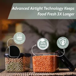 elvo luxe Plastic Grocery Container - 500 ml image 2