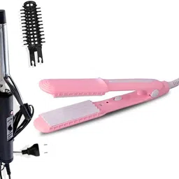 CURLEX Hair Styling Combo for Women and Girls | Hair Curler & Hair Crimper Personal Care Appliance Combo-picture-12