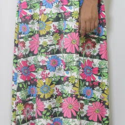 eastbay Women Fit and Flare Multicolor Maxi/Full Length Dress image 3