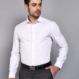 woodland Men Formal Black Genuine Leather Reversible Belt-picture-12