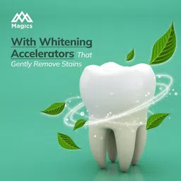 magics PearlX Teeth Whitening Toothpaste | Removes Stains Reduce Sensitivity Toothpaste image 2