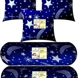 actos Microfibre Bolster Pack of 5 Nature 3 Cushion And 2 Bolster image 2