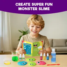 einstein box Monster Slime Making Kit for Kids Aged 3 to 10 | DIY, Art and Craft Multicolor image 3