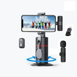 EVAAENTERPRISES P02 Gimbal for Photo/Video Shooting 2 Axis Gimbal for Mobile, Camera image 4