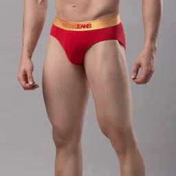 underjeans by spykar Solid Men Brief image 4