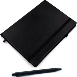 asraw A5 Sized Hardcover Diary with Retractable Matt Pen A5 Diary Ruled 176 Pages-picture-13