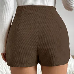 rajovati Women Solid Layered Brown Skirt image 4