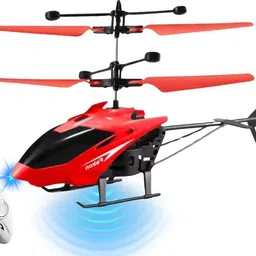 qnik Remote control Helicopter toy with dual mode lighting & charging cable for kids image 2