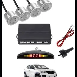 3a featuretail Universal 4 Silver Reverse Parking Sensor-AP25N758 Universal 4 Silver Reverse Parking Sensor-AP25N758 Parking Sensor image 1