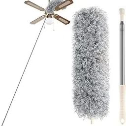 cryzone Flexible Microfiber Fan Duster with Extension Pole Dry Duster-picture-19