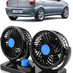 ascension Car Fan 12V 360 Head 2 Speed Quiet Strong for All Auto Vehicles-PKND1379 Car Interior Fan image 1