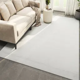 jaipur rugs Grey Solid Viscose 5 ft X 8 ft Hand Woven Rectangle Carpet-picture-26