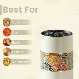 jarsome Steel Grocery Container - 3400 ml image 4
