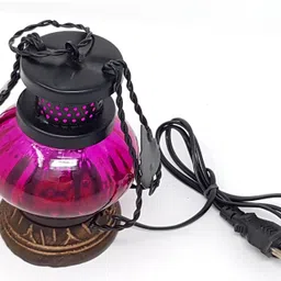 desi karigar Purple Cast Iron Table Lantern image 4