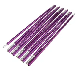 SAZ DEKOR 2xBackpacking Awning Tent Poles Bar Travel Camping Fuchsia Φ8.5mm 320 cm image 1