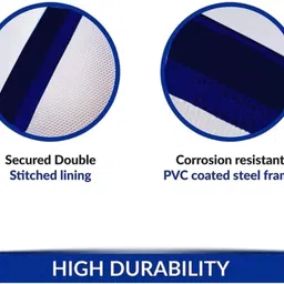 ym textiles Baby tent mosquito ( size 0-24month) free size and very comfortable HDPE - High Density Poly Ethylene Washable Kids Mosquito Net image 2