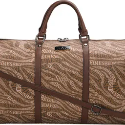 esbeda 39 L Gym Duffel Bag - Branding Printed Duffle Bag - Brown image 1