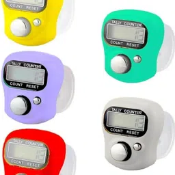 wishingbell natural Digital counter name jaap counting machine finger ring chanting counter jap mala Digital Tally Counter image 1