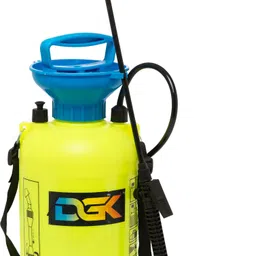 dgk Multipurpose Hand Compression 5 Litre Sprayer Suitable for Sanitization & Germs Protection Pressure Pump Hand Opreated Sprayer. (yellow) 5 L Hand Held Sprayer-picture-17
